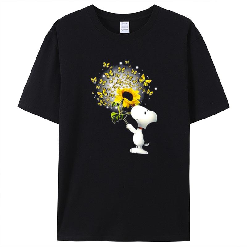 Sunflower Snoopy Shirts For Women Men