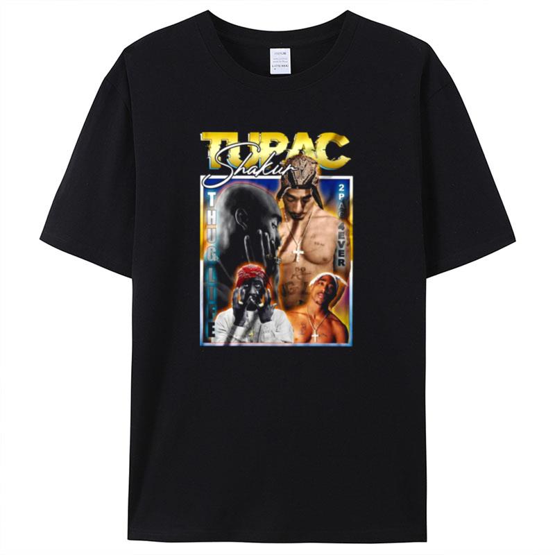 The Legend 2Pac Shakur Vintage 80S 90S Hip Hop Shirts For Women Men