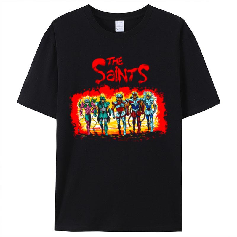 The Saints Parody Saint Seiya Knights Of The Zodiac Shirts For Women Men