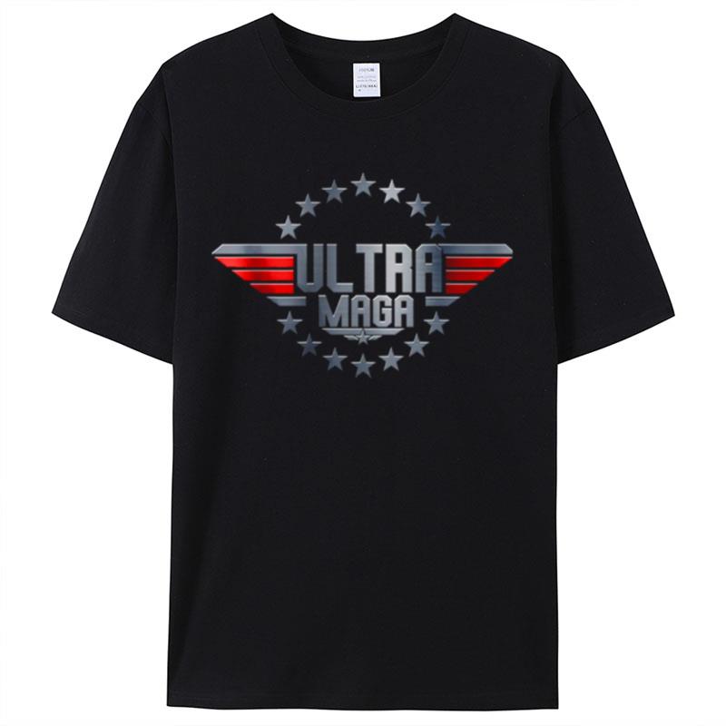 Ultra Maga Top Gun Logo Shirts For Women Men