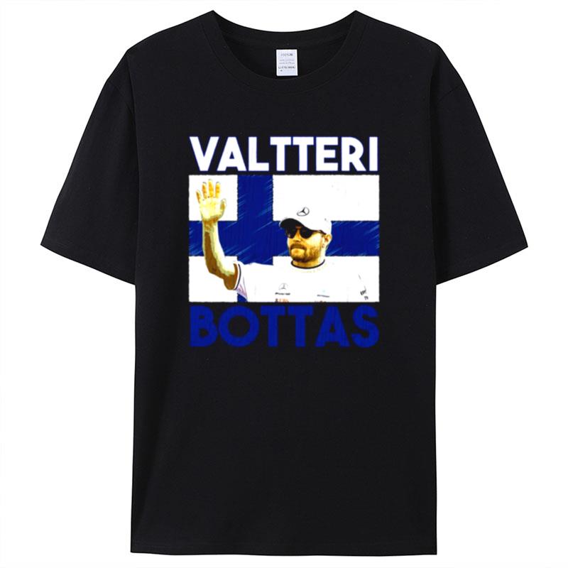 Valtteri Bottas Flag Design F1 Racing Shirts For Women Men