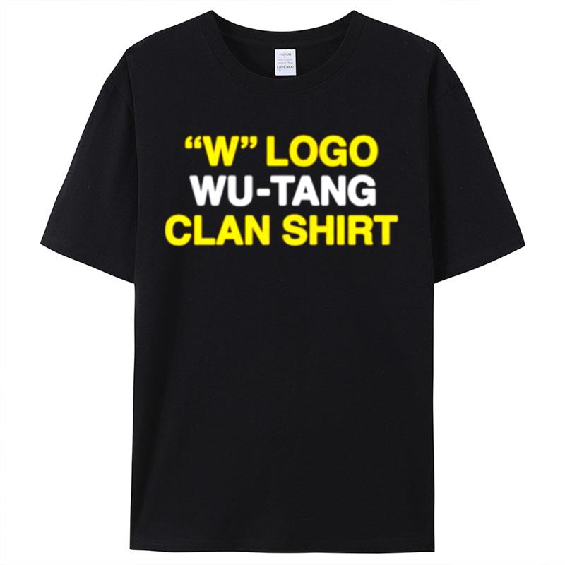 W Logo Wu Tang Clan Shirts For Women Men
