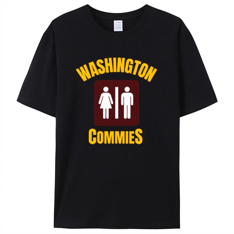 Washington Commies Wc Funny American Football Nickname Wc Shirts For Women Men