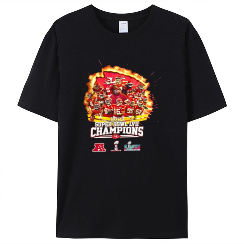Winner Winner Chicken Dinner Kansas Chiefs Champion Super Bowl Lvii Shirts For Women Men