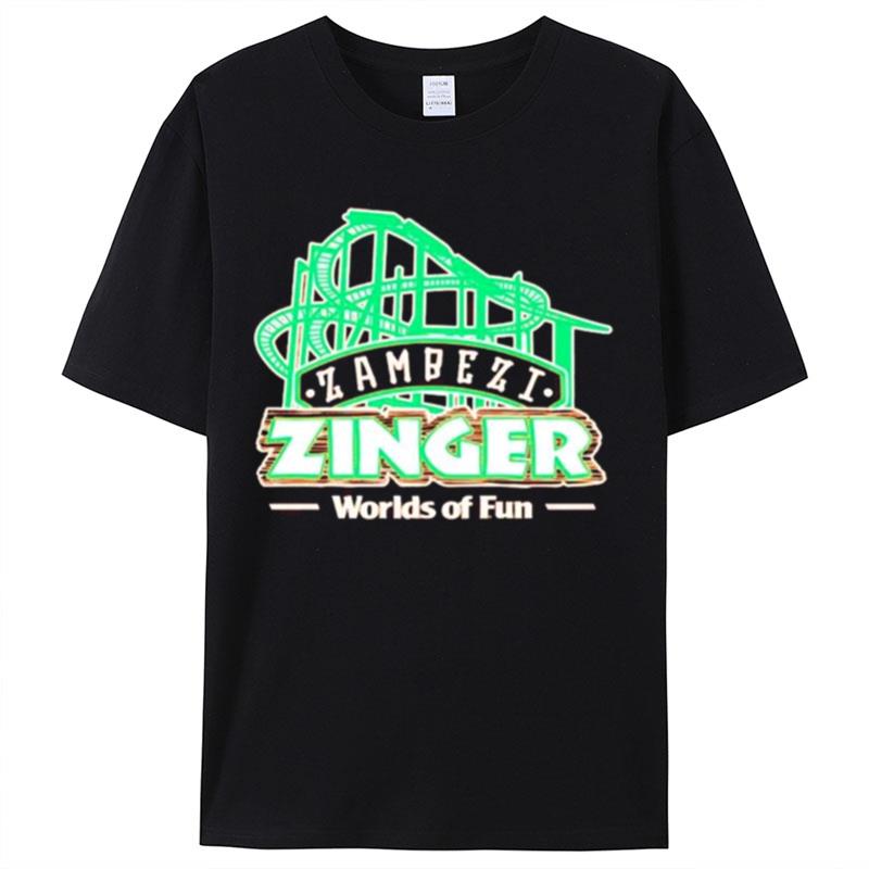 Worlds Of Fun Zambezi Zinger Shirts For Women Men