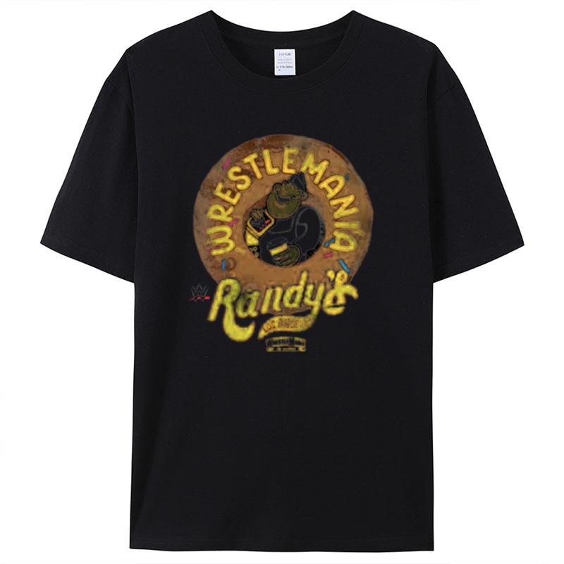 Wrestlemania Randy's Donuts Los Angeles Shirts For Women Men