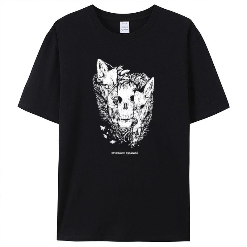 Yordan Flight School Wolf Skull Jack Shirts For Women Men