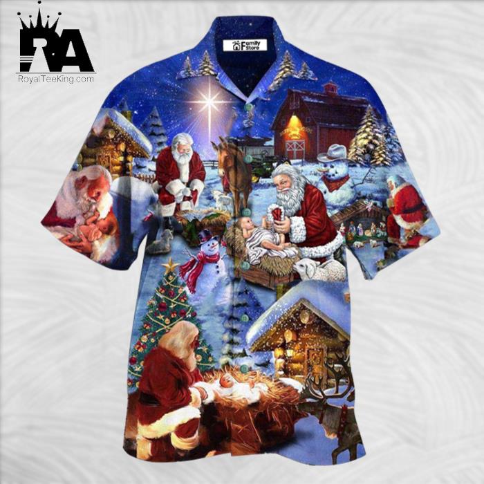 Christmas Jesus Is The Best Gift Ever Hawaiian Shirt