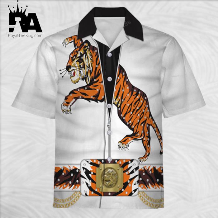 Elvis Presley Tiger Hawaiian Shirt