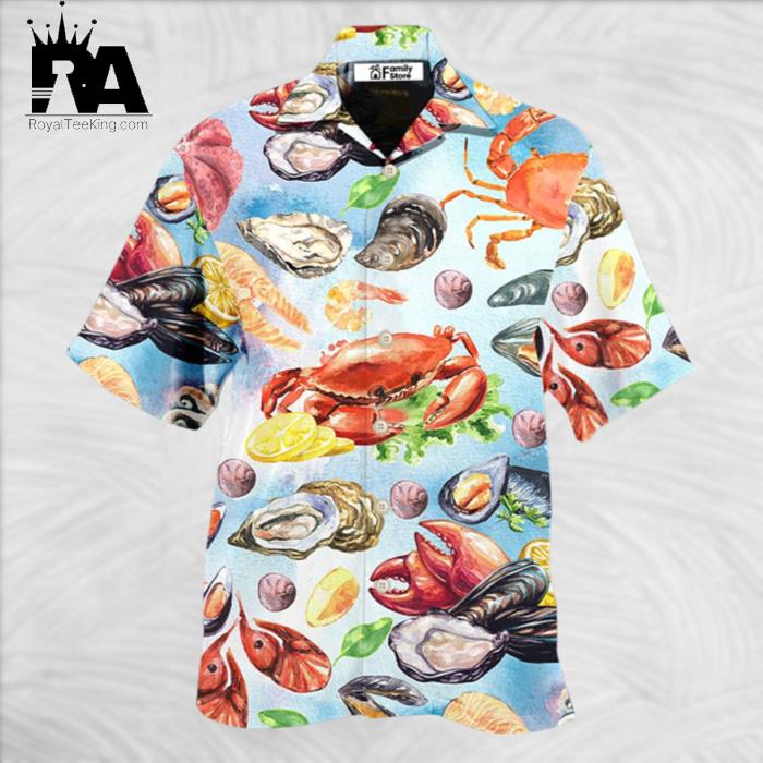 Food Seafood Basic Style Hawaiian Shirt