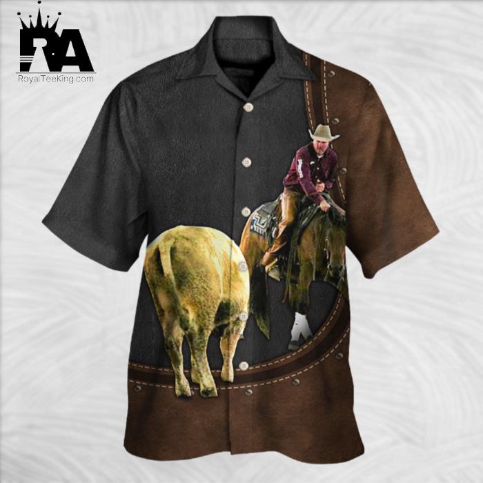 Horse Riding Horse Leather Style For Ken Hawaiian Shirt