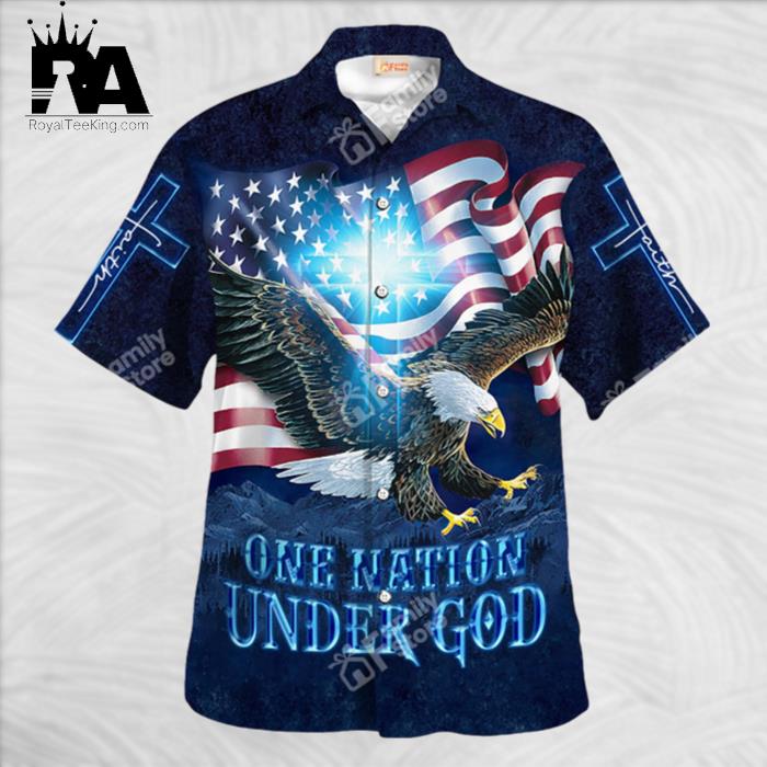 Jesus One Netori Under God Hawaiian Shirt