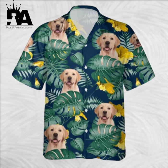 Personalized Photo Labrador Retriever Hawaiian Shirt