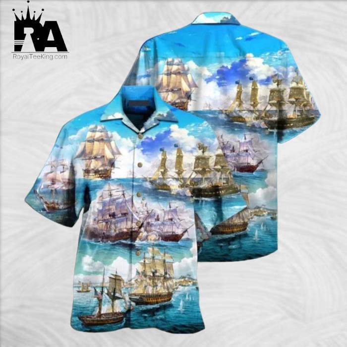 Sail Go To The Sea 3D Aloha Hawaiian Shirt