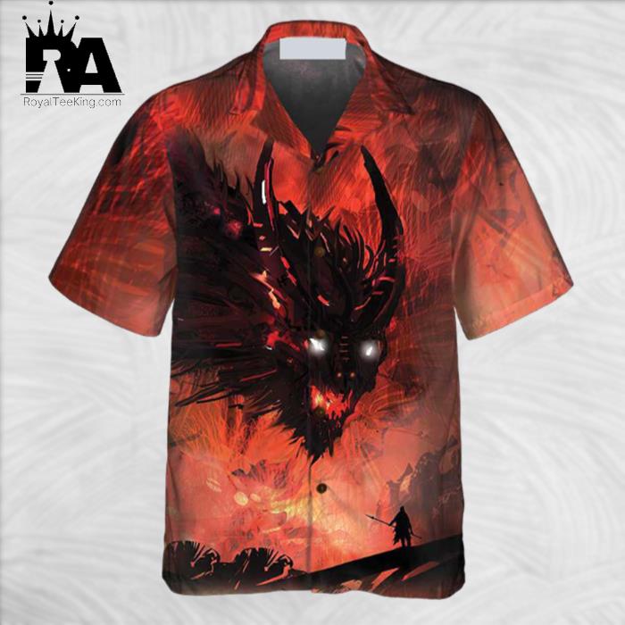 The War Dragon Cool Dragon Hawaiian Shirt