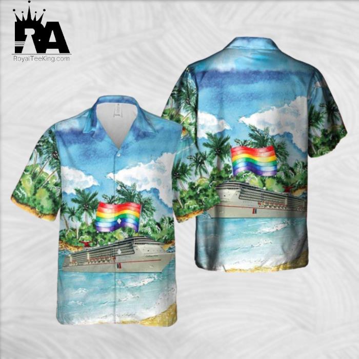 US Cruise Happy LGBT Pride Month Hawaiian Shirt